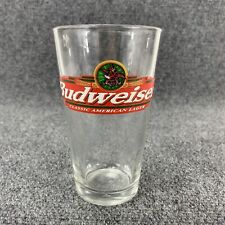 Budweiser Beer Glass 16 Oz. Bar Ware Anheuser Busch Classic American Lager Pint picture