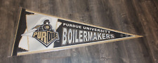 VINTAGE PURDUE BOILERMAKERS FELT PENNANT - FULL SIZED - VERY NICE picture