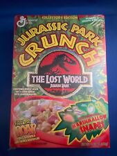 Jurassic Park Crunch; The Lost World Cereal, Collector Edition, Sealed, Unopened picture