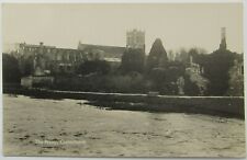Christchurch England Priory Real Photo Vintage View RPPC Postcard Unposted picture