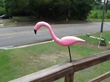 Large Hand Carved Flamingo picture