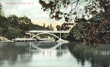 Victoria British Columbia Canada the Gorge & Bridge Postcard picture