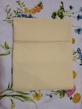 NEW Vintage Springmaid Double Flat Sheet 54”x 76” Pale Yellow No Iron NOS  picture