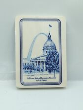1960s The Gateway Arch Jefferson National Expansion Memorial Marble Paperweight picture