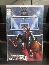 MILES MORALES SPIDER-MAN 23 KAEL NGU EXCLUSIVE BASKETBALL TRADE DRESS VARIANT NM picture