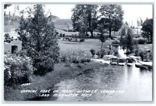 1960 Roadside Park US 31 Between Ludington & Pentwater MI RPPC Photo Postcard picture