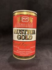 Vintage Austria Gold Lager Export Beer Can Brewed in AUSTRIA Bottom Opened WOW picture