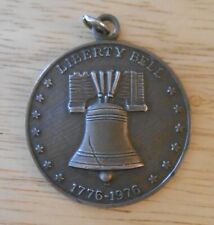 1776-1976 bronze Bicentennial medallion pendant Liberty Bell Providence, RI mint picture