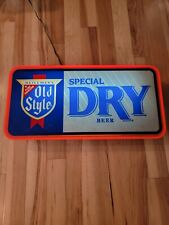 Vintage Heilemans Old Style Special Dry Beer Sign Light  picture