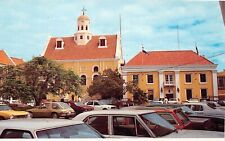 Vintage 1960s CURACAO, Netherlands Antilles Postcard Fort Amsterdam Church picture