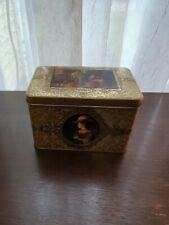 1948 Vintage Embossed And Hinged Dutch Painters Tin Made In Holland  / 15th... picture