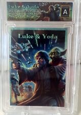 2023 Luke & Yoda CollectorsXT Edition - May The 4th Refractor - Custom Cardz picture