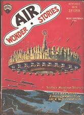 Air Wonder Stories 1929 November.     Pulp picture