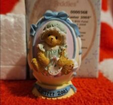 2005 Cherished Teddies Abbey Press Exclusive Easter Egg Figurine  picture