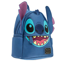 2023 Disney Parks Stitch Head Loungefly Mini Backpack - New with Tags picture
