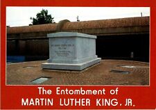 Entombment of Martin Luther King Atlanta Georgia postcard picture