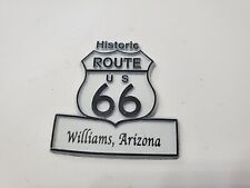 VINTAGE FRIDGE MAGNET HISTORIC US ROUTE 66, WILLIAMS ARIZONA  picture