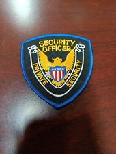 Security Officer/Private Security Shoulder Patch  picture