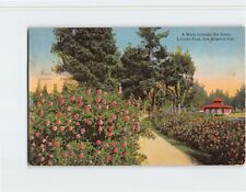 Postcard A Walk Through the Roses Lincoln Park Los Angeles California USA picture