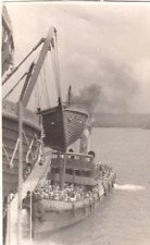 Original Photo WW2 1941 Lagos Nigeria West Africa Troops Port MS Batory Ship picture