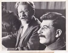 1937 Joseph Stalin with Michael Kalinin (left) - RARE L181C picture