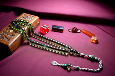 Amber Bakelite Prayer Beads Tasbih, Muslim Rosary, Islamic Rosary Misbaha, Subha picture