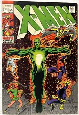 X-Men #55 - Marvel Comics 1969 Alex Summers finds out he is a mutant VG-FN picture