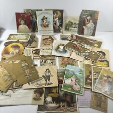 Lot 45 Antique Victorian Trade Cards Advertising Early 1900’s picture