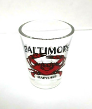 Baltimore Maryland Shot Glass Glasses Souvenirs Sounenir Lobster picture