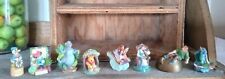 Vintage Vtg Lenox Disney Movie Collectible Figurines Lot of 8 Mini Miniatures picture