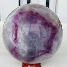 1760G Natural Fluorite ball Colorful Quartz Crystal Gemstone Healing picture