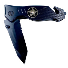 Chicago Police Department CPD 3-in-1 Tactical Rescue knife tool with Seatbelt Cu picture