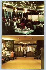 c1950's Pyrenees Restaurant Atop Station Interior Memphis Tennessee TN Postcard picture