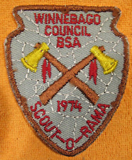 1974 Cut Edge Winnebago Council BSA Scout-O-Rama Boy Scouts of America B.S.A. picture