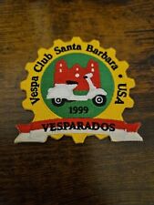 vespa club santa barbara 1999 patch picture