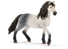 Schleich North America 224606 Andalusian Stallion Mare Toy Figure White & Black picture