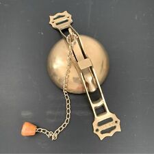 Vintage San Francisco Cable Car Trolley Brass Bell Pull picture