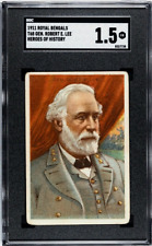 Robert E. Lee 1911 T68 Royal Bengals SGC 1.5 Heroes History Vintage Graded Card picture