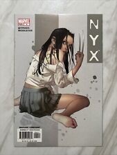 NYX #4 (2004) 1st Cover 2nd X-23 Laura Kinney Deadpool Wolverine MCU Marvel 🔑🔥 picture