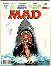 Mad Magazine #204,  January 1979, 2nd Jaws movie and the Incredible Hulk TV picture