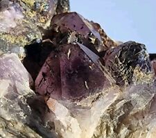 Rare Thunder Bay Amethyst Cluster Ontario Canada. Hematized Crystal (345 grams) picture