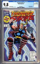 Thunderstrike #1 CGC 9.8 WP 3885269025 Bloodaxe Appearance Speckle Foil Cover picture
