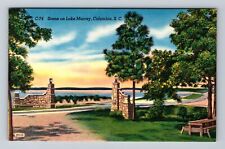 Columbia SC-South Carolina, Scene On Lake Murray, Antique, Vintage Postcard picture