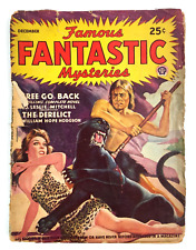 Famous Fantastic Mysteries 1943 Science Fiction Magazine  b3 picture