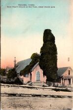 Hand Colored Postcard Saint Peter's Church in Tacoma, Washington~135356 picture