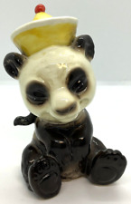 Vintage Goebel Chinese Panda Bear Figurine 33519 West Germany Braided Pony Tail  picture