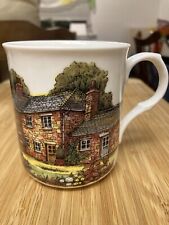 Vintage Crown Trent English Cottages Fine Bone China Cups Mug picture