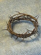 Vintage Christian Jesus Crown Of Thorns From The Holy Land of Bethlehem Estate picture