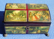 Reuge 4/50 Note Music Box Romantic Box Anniversary Love Songs SEE VIDEO picture