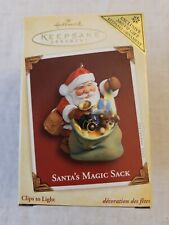 Hallmark Keepsake Ornament Santa's Magic Sack 2005 picture